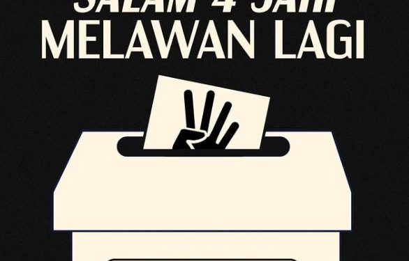 Sekelompok Orang Muda Bela Aksi Coblos Semua Paslon