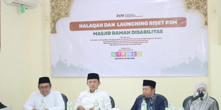 P3M Luncurkan Hasil Riset Masjid: Sebagian Besar Masjid Instansi Pemerintah Tidak Ramah Disabilitas