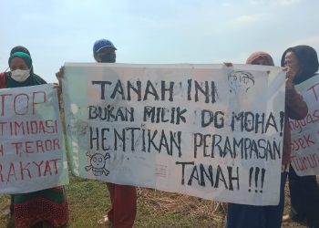 Warga Lakkang Caddi Bongkar Pagar Sengketa Tanah di Tengah Proses Pengadilan