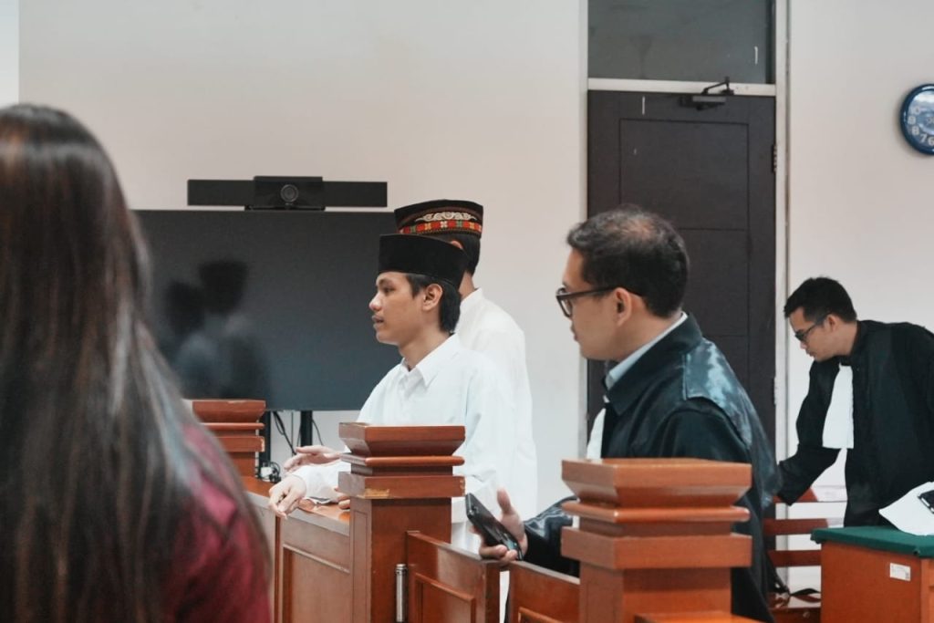 Farhan pada persidangan tanggal 11 Maret 2026. Foto oleh @masbeni .