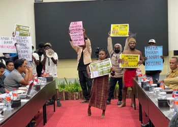 Pemuda Adat Papua Tolak Program Cetak Sawah di Sorong