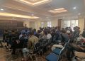 Suasana tahanan politik diberi arahan oleh polisi di sebuah ruang unit reserse polda metro jaya pada Rabu, (8/9).